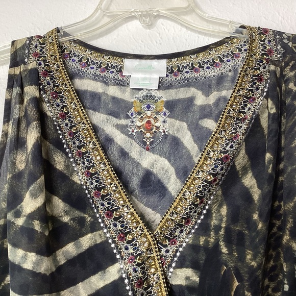 Camilla Treasure Chaser Silk Dress XS - Picture 8 of 12